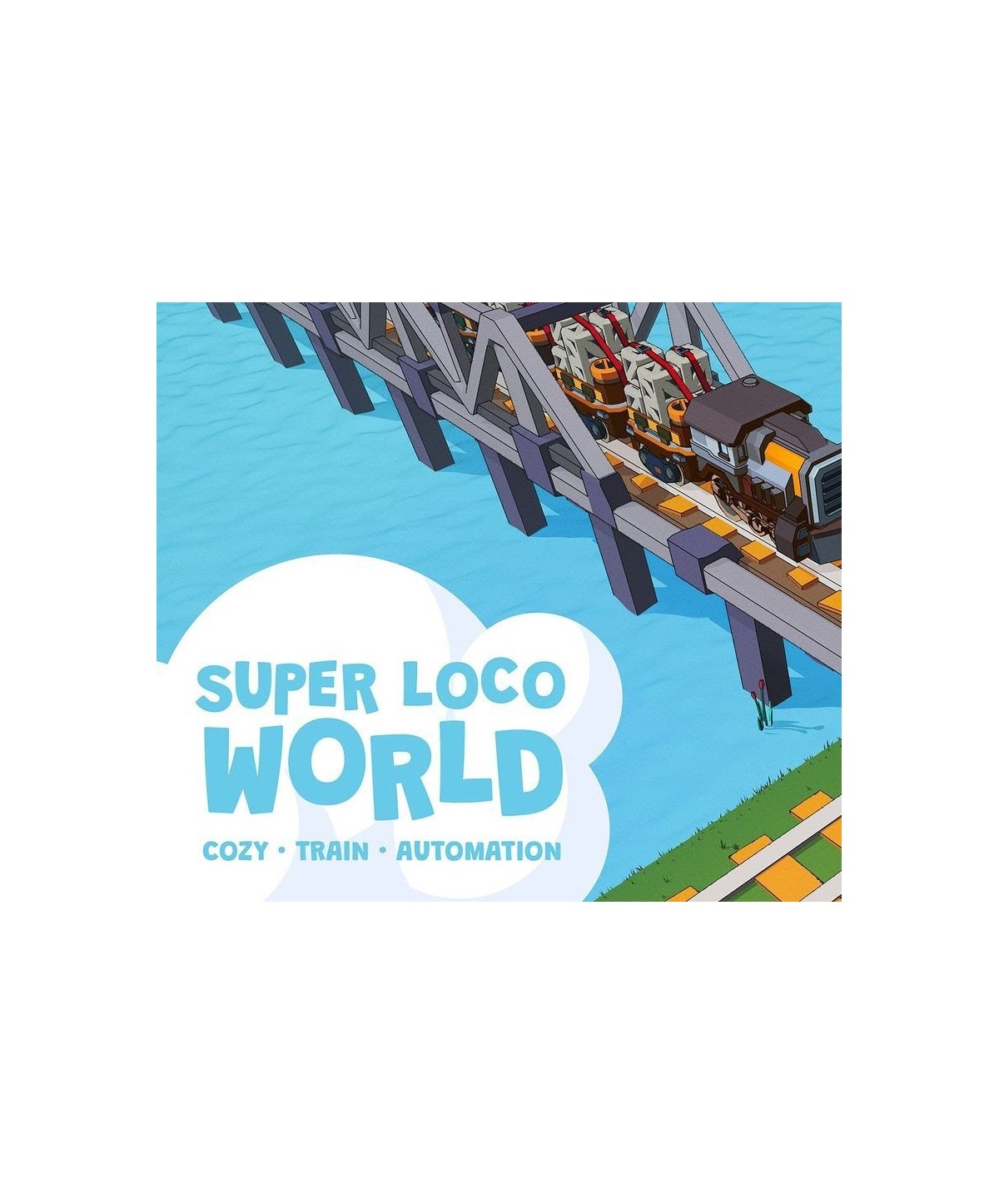 Super Loco World: Cozy Train Automation Steam Key EUROPE